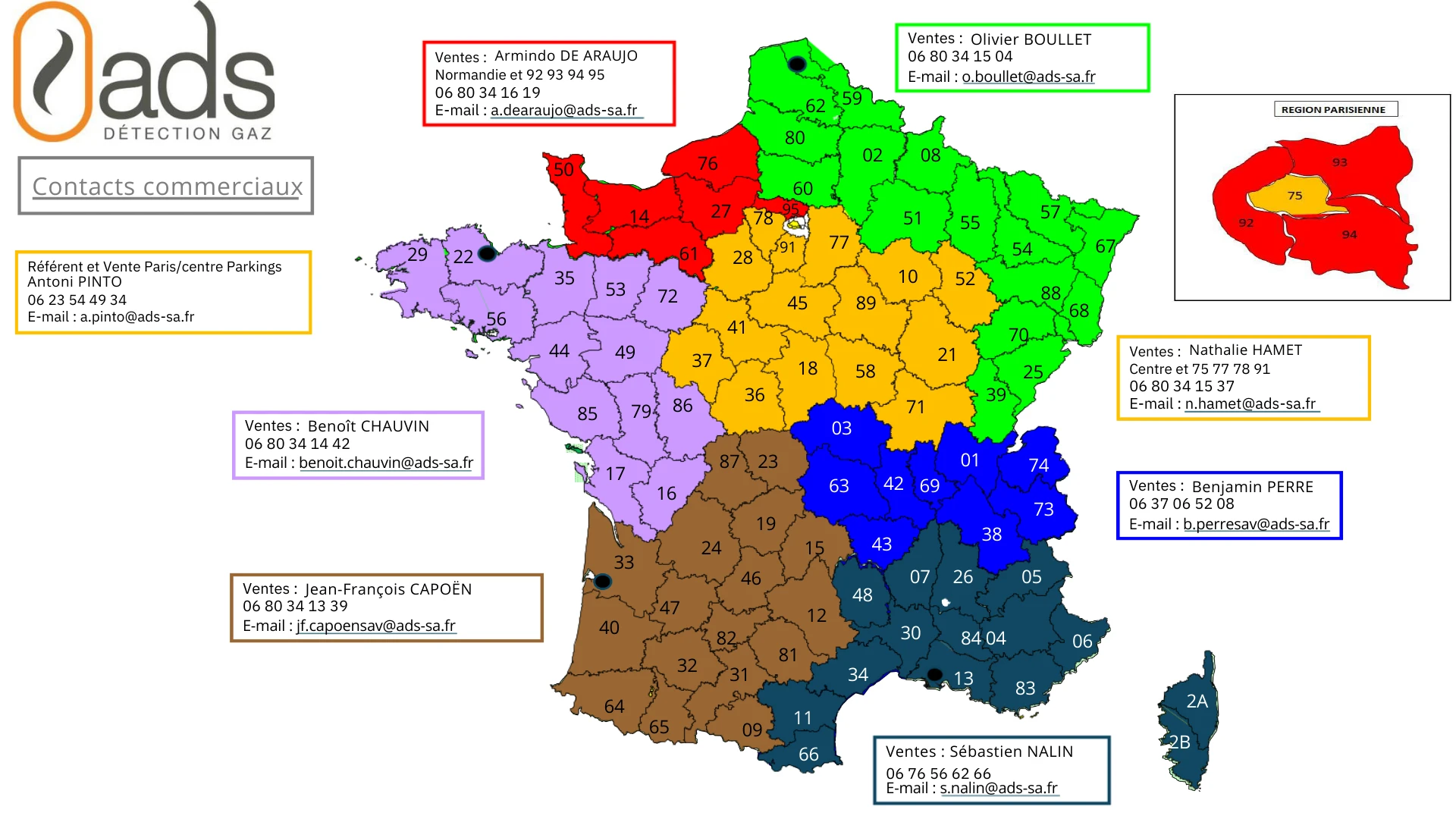 Carte Commerciaux Ads